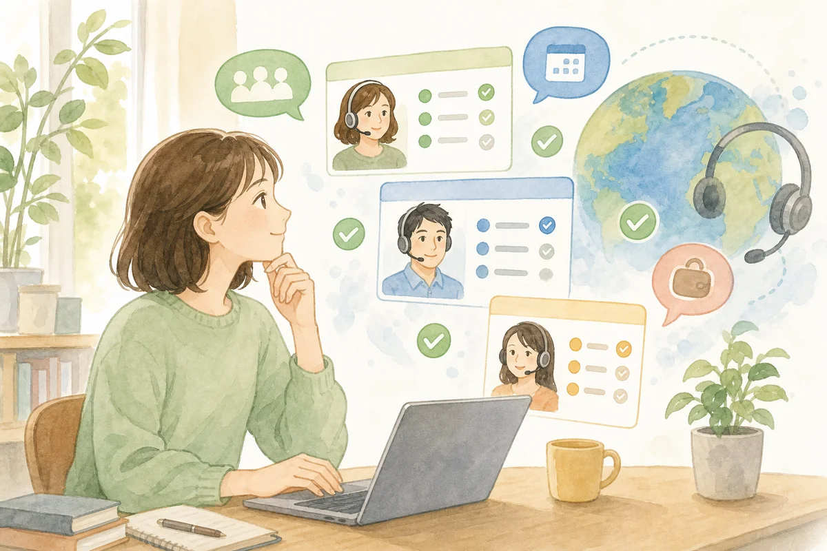 オンライン英会話 全15社を徹底比較！料金・講師・教材・予約システム完全ガイド【2026年版】